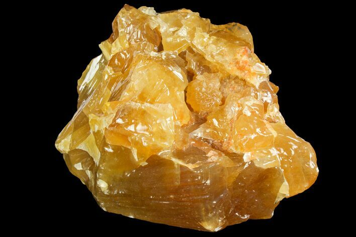 Free-Standing Golden Calcite - Chihuahua, Mexico #155793